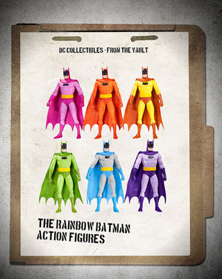 Illustration for article titled There Is A Chance We Could Get Glorious Rainbow Batman Figures